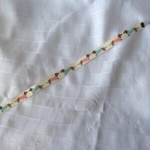 Beautiful handmade choker necklace with dogs design